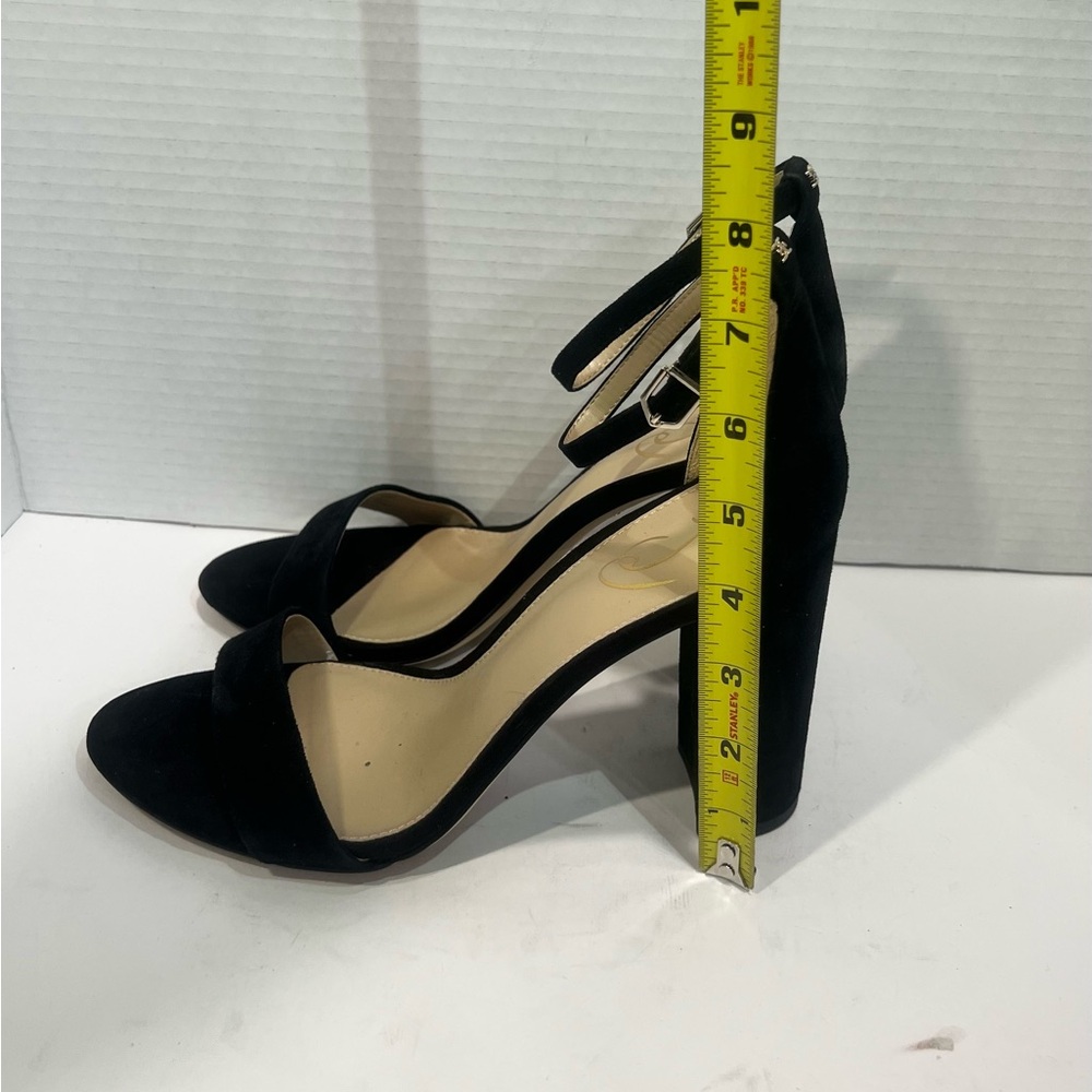 Sam Edelman Black Block Heel Sandals - Picture 3 of 5